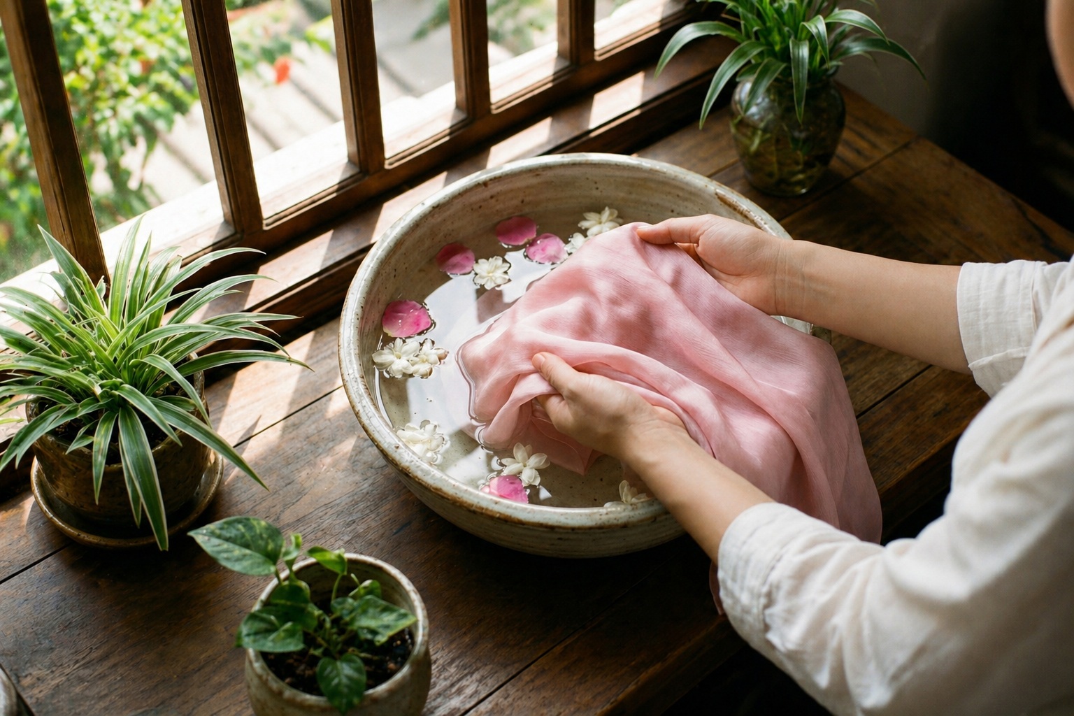 Bảo quản áo lụa đúng cách